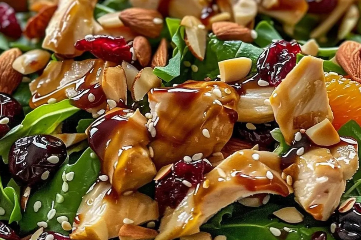 Asian Chicken Cranberry Salad