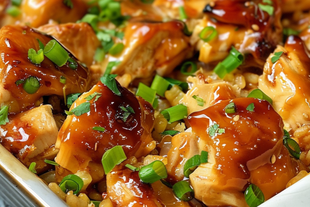 Teriyaki Chicken Casserole