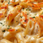 Buffalo Chicken Alfredo Penne