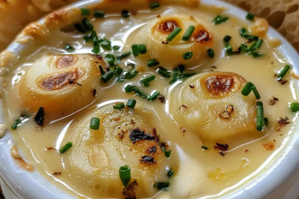 Country French Garlic Soup