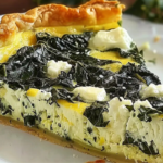 Kale and Goat Cheese Crustless Quiche