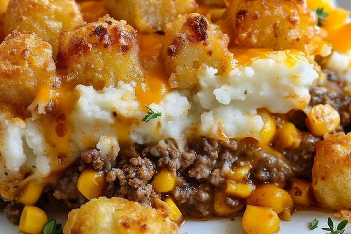 Shepherd’s Pie Tater Tot Casserole