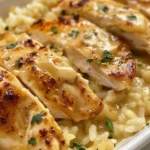 No Peek Chicken Rice Casserole