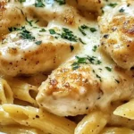Garlic Parmesan Chicken Pasta Recipe